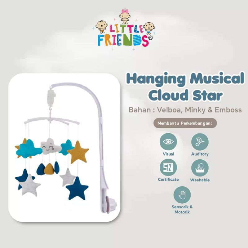 LF Hanging Musical Set - Mainan Musik Gantung Babybox