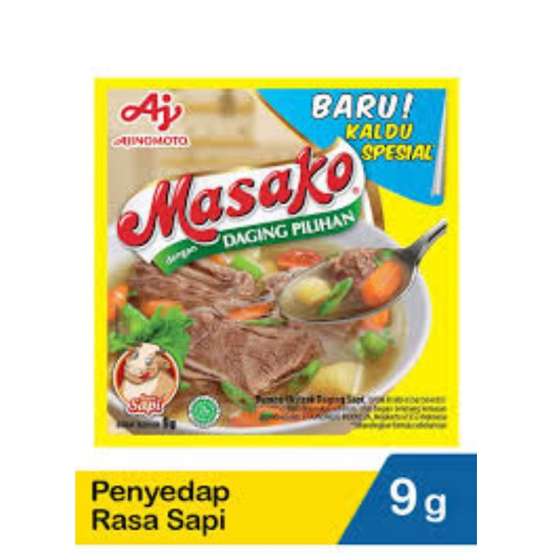 

Masako Penyedap rasa sapi 6x9gr