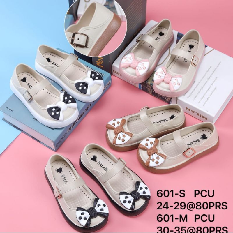 Sepatu Anak Perempuan Sepatu Flat Shoes Anak Sepatu Balet Import Motif Pita