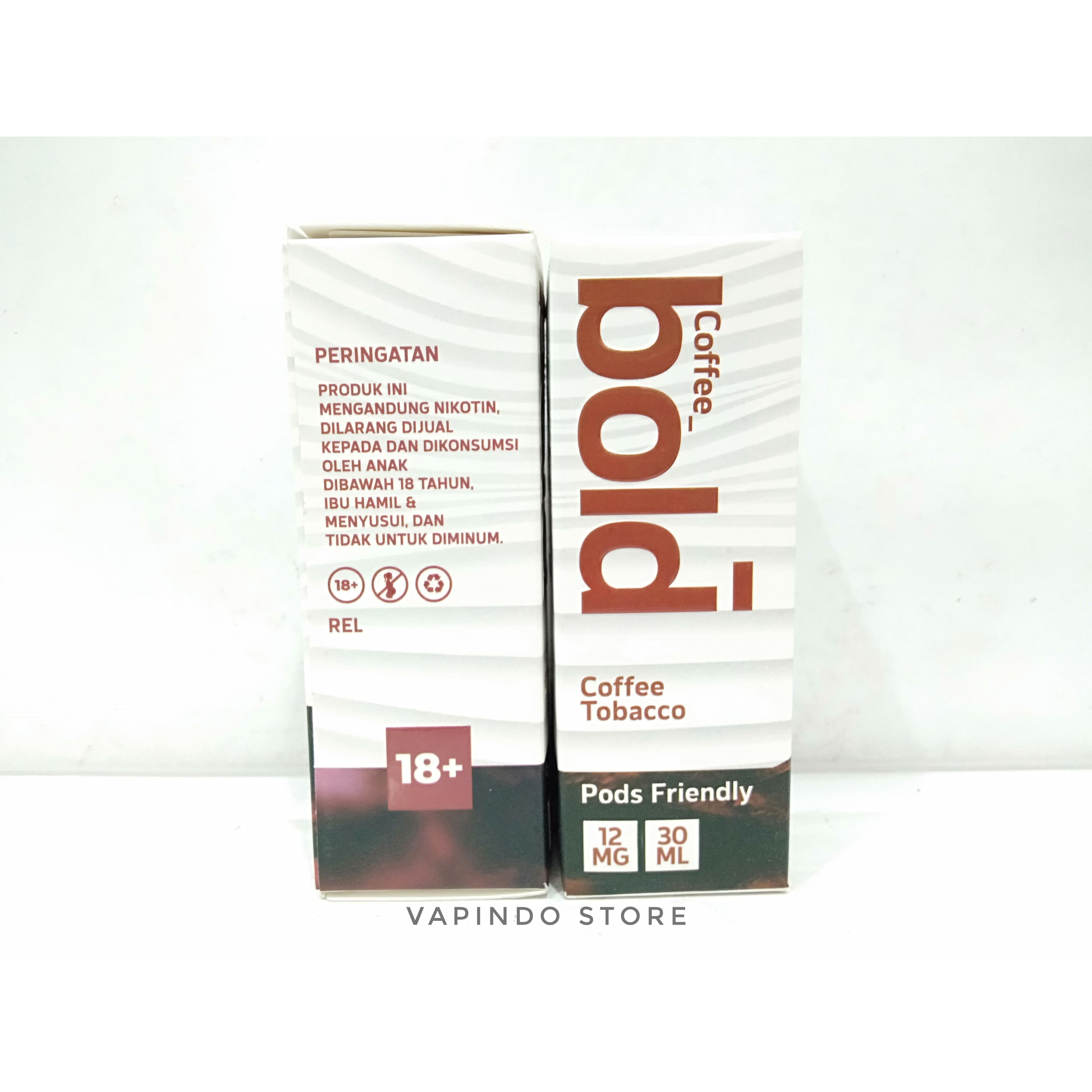 PODS FRIENDLY BOLD COFFEE TOBACCO 30ML 12MG BY JOSS X OMNI LAB