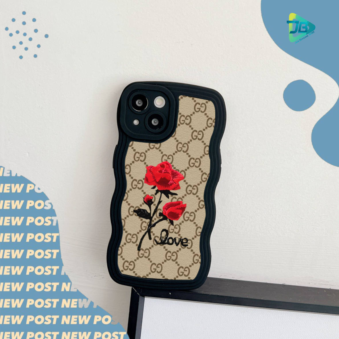 CUSTOM SOFTCASE SILIKON GELOMBANG WAVY CUSTOM BRAND XIAOMI REDMI 4A 4X 5A A1+ 6 6A 8 8A PRO 9 9A 9C 10A 9T 10 5G 2022 10C C40 POCO X3 PRO M3 M5 NOTE 4 4X 5 5A PRIME 7 8 9 10 11 12 PRO 8826