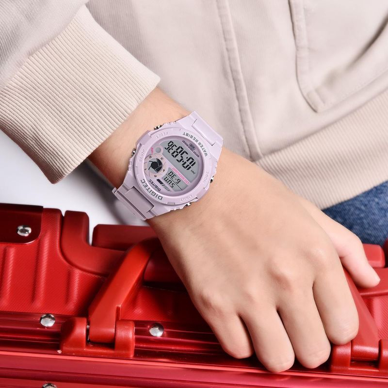 JAM TANGAN WANITA DIGITEC BDG 7090 DIGITAL ORIGINAL TAHAN AIR 100M