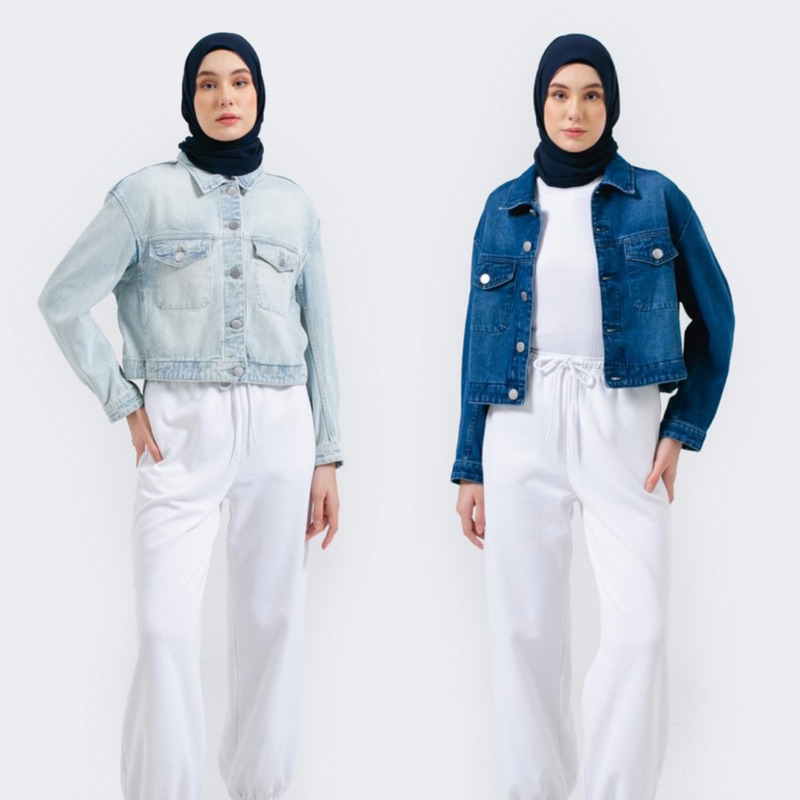 jaket jeans wanita Greenlight Original Terbaru