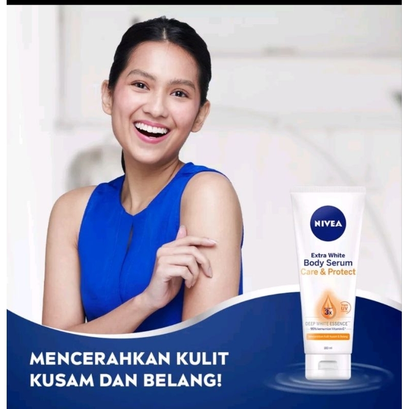 Nivea Extra White Body serum Care &amp; Protect 180ml