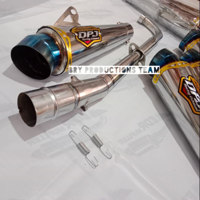 knalpot racing dpj supra karisma revo jupiter astrea dll