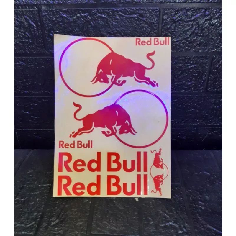 Stiker Helm KYT TTC R-10 RC Seven Leopard/ RedBull