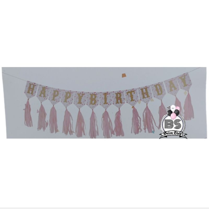 Banner Happy Birthday Tassel / Banner Happy Birthday/ Banner Tassel