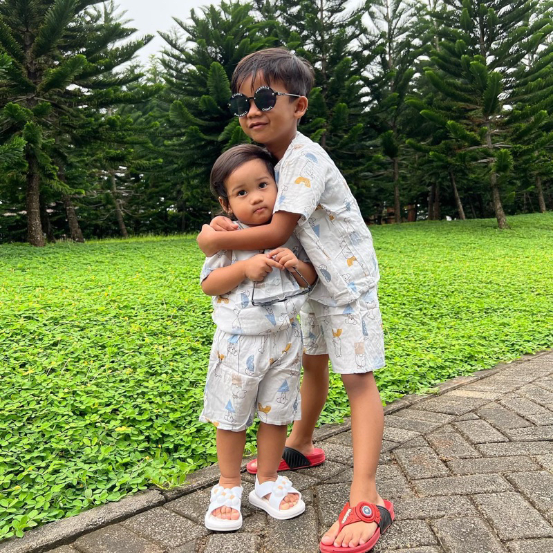 ONE SET RAYON ANAK | SETELAN BAJU ANAK USIA 1-7 Tahun | PIYAMA ANAK | PAJAMAS KIDS