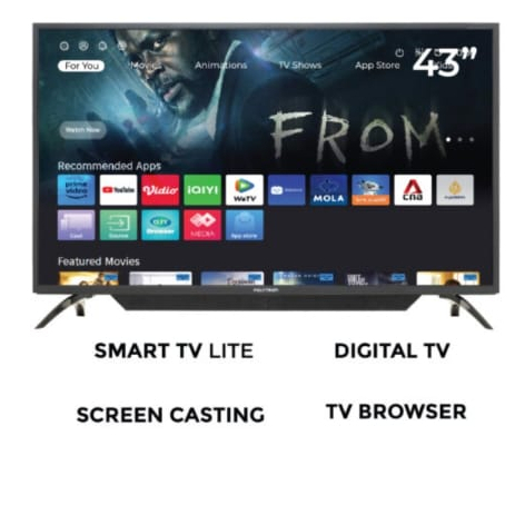 LED TV POLYTRON 43&quot; 43CV1569 43 INCH SMART TV