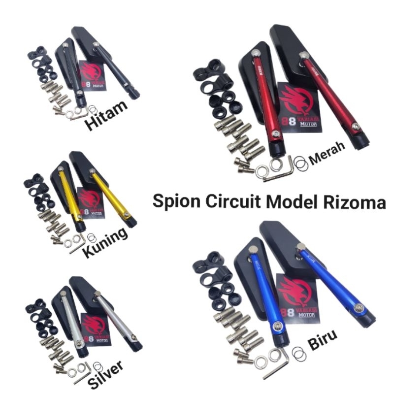 Spion Circuit CNC Model Rizoma Universal - Spion Circuit Rizoma Nmax Aerox Lexi Pcx Vario Beat Mio Jupiter Sonic Satria Vixion Dan Lainnya