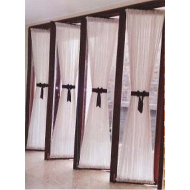 GORDEN/VITRASE IKAT KUPU-KUPU POLOS