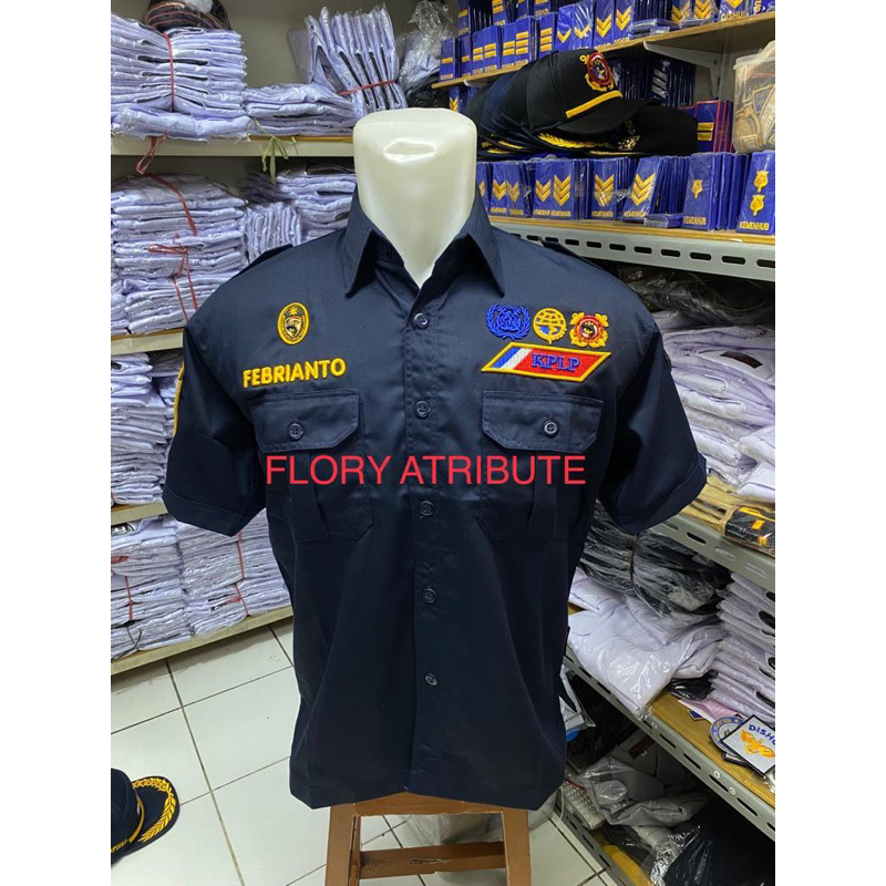 BAJU KPLP NAVY/HITAM