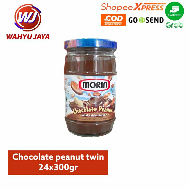 

morin chocolate peanut twin 300gram