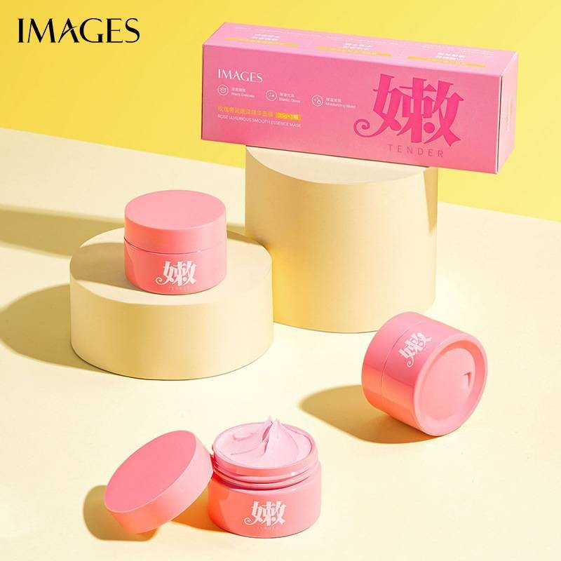 IMAGES WHITE CLAY CLEANSING ESSENCE MASK (35G X 3PCS)