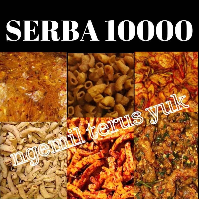 

aneka cemilan kekinian snack viral hanya 10.000