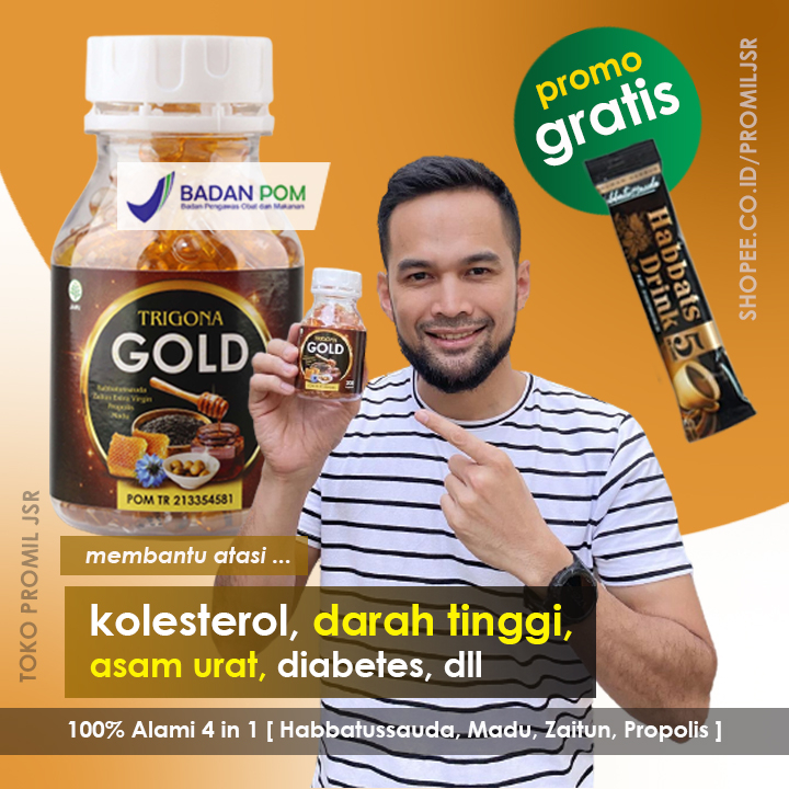 Habbatussauda Extra Propolis Trigona Gold Habatusauda Original Asli 100 200 Kapsul