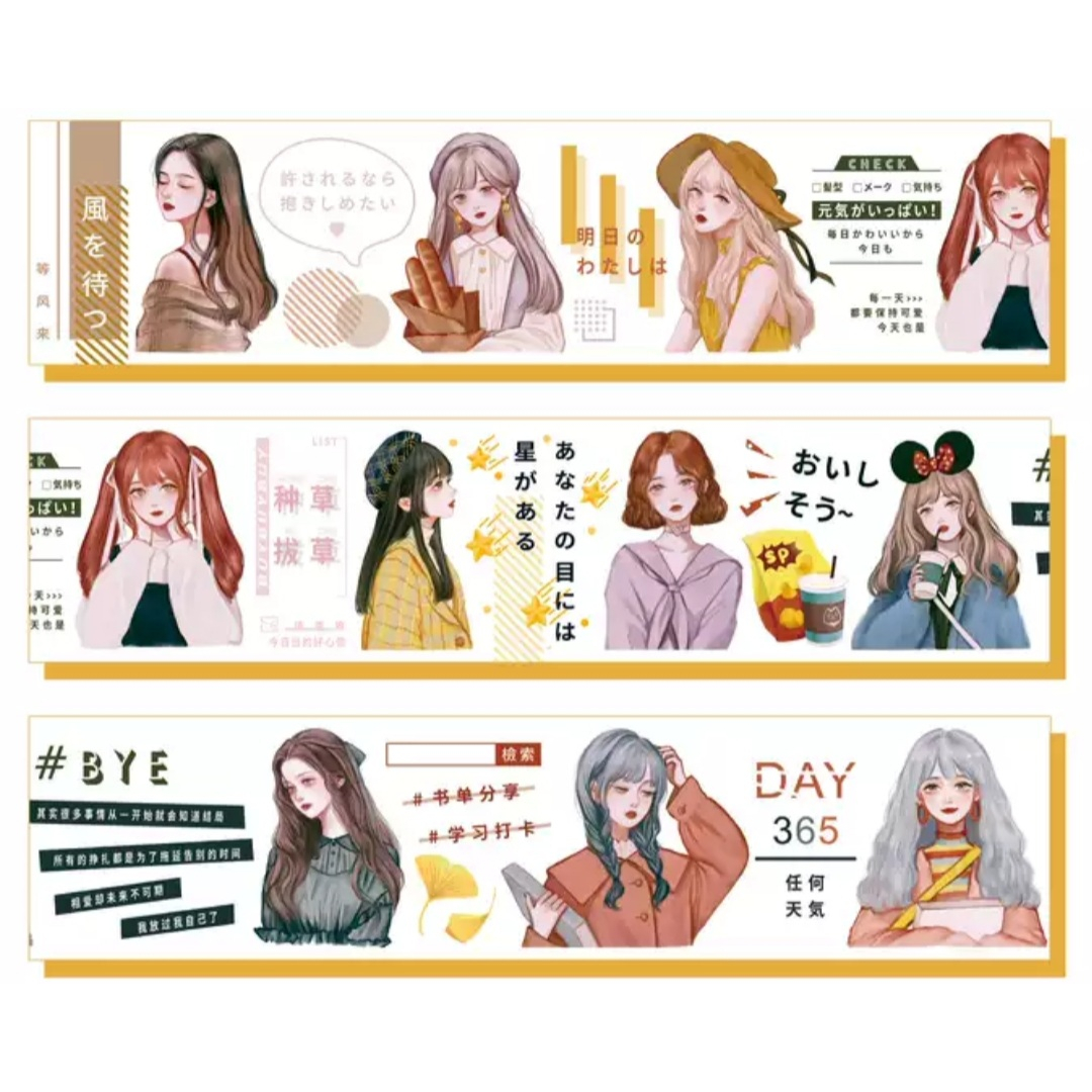 

[SAMPLE] PET Tape Nako Girl A