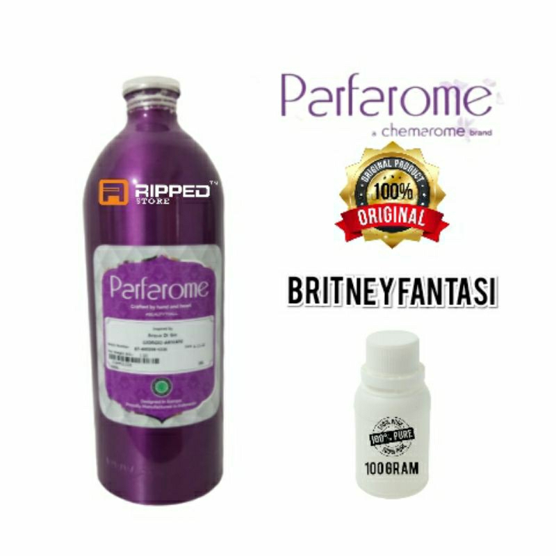 (100ML) BIBIT PARFUM MURNI BRITNEY FANTASI BY PARFAROME ORIGINAL