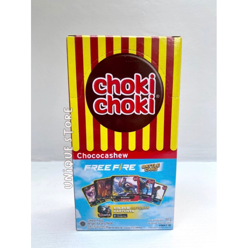 

Choki choki pasta coklat kemasan stick 1 box isi 20 pcs