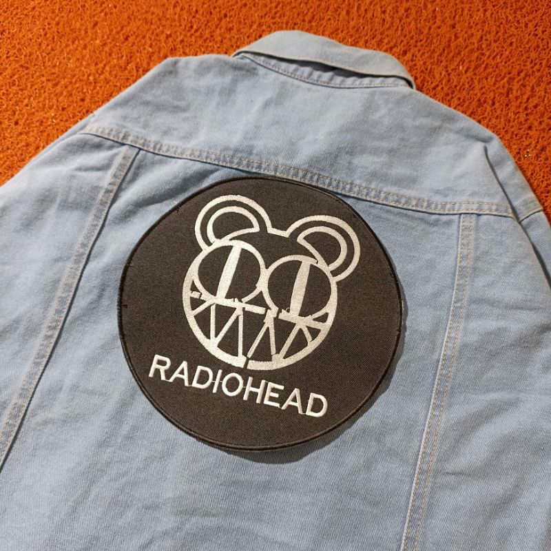 Backpatch bordir besar Radio Head Premium Best Quality