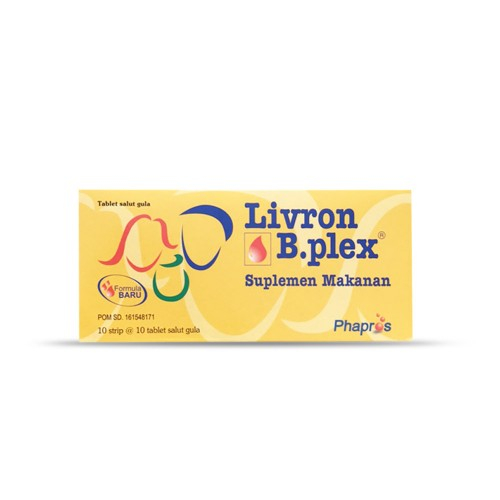 LIVRON B-PLEX BOX 100 TABLET