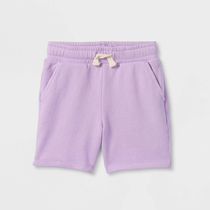 Celana Pendek Anak Ungu Lilac