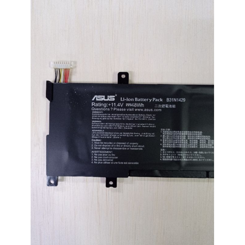 Baterai Asus B31N1429 for Asus K501 K501L K501U