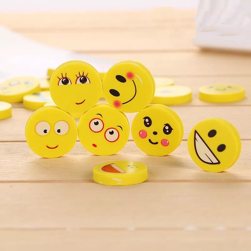 

Set Isi 4 Pcs Penghapus Pensil Karakter Emoji Set Isi 4 Biji