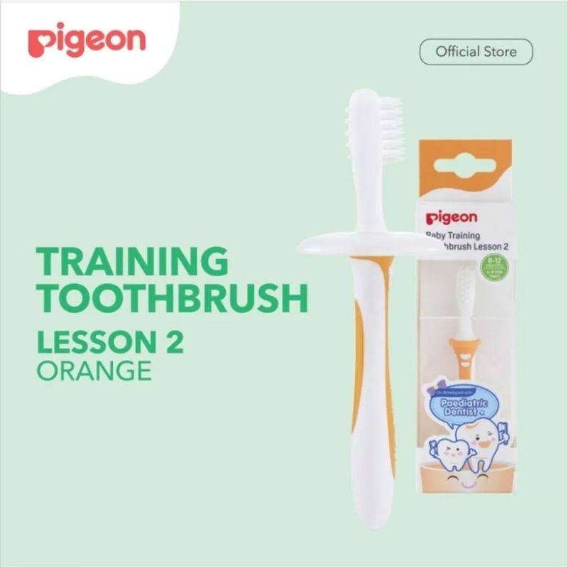 Pigeon Training Toothbrush Lesson 1/2/3 / 123 Set - Sikat Gigi Anak