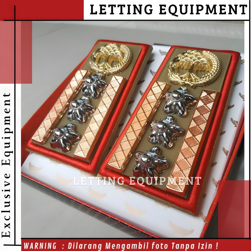 Pangkat PNS ASN JAMBI Golongan 3C eselon 4B Mika Kilap akrilik Atribut PNS ASN Promo Terbaru Hot Pro