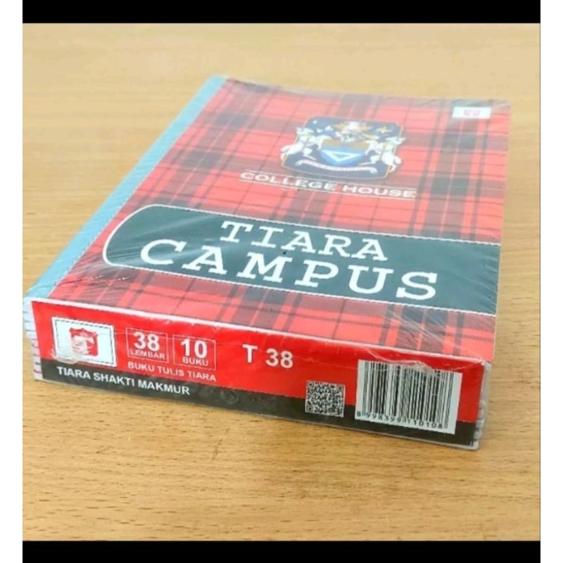 

Buku Tulis Tiara Kampus 38 58 Lembar 1 Pack dapat 10 Buku