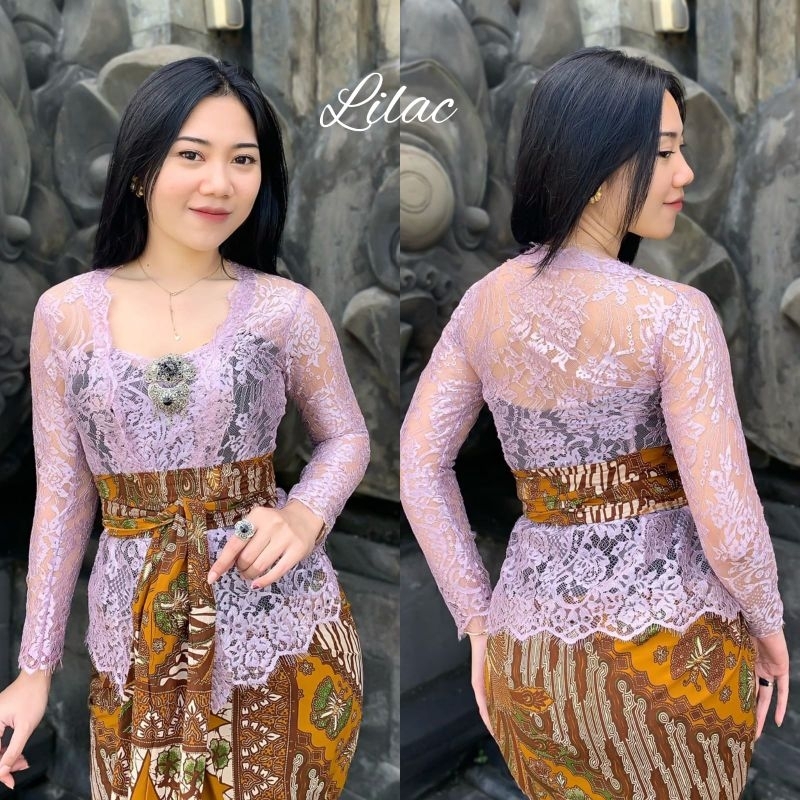 kebaya jadi metalik ORI (hanya kebaya)