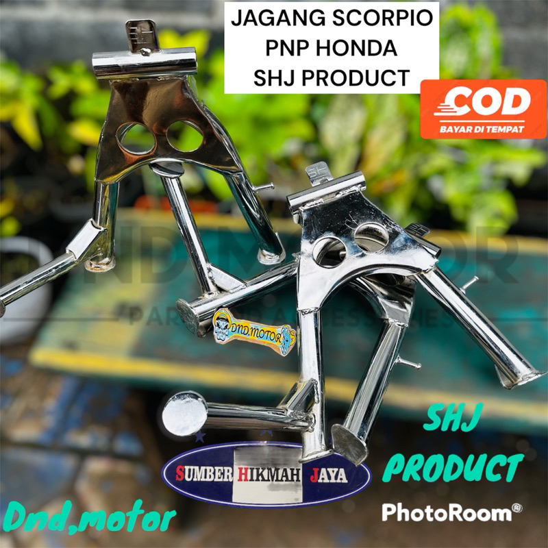 standart tengah jagang tengah pio scorpio PNP CB GL Megapro Tiger merk SHJ