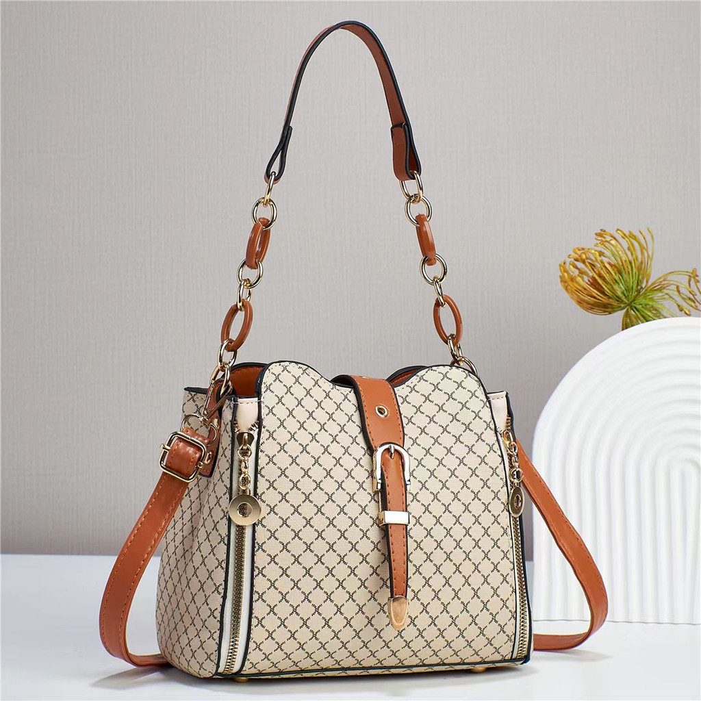 TASHAPPY EL 4428 Tas SELEMPANG Motif Wanita Stylish Modis Ada 2 Tali  import model korea supplier tas import