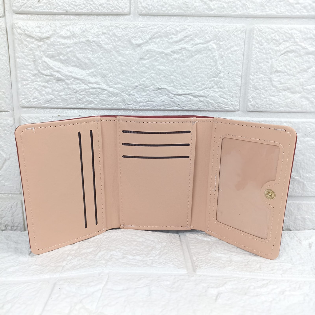 AND / COD / Dompet Lipat Wanita Import Dompet Perempuan Motif Lucu Dompet Lipat Wanita Mini Murah D103