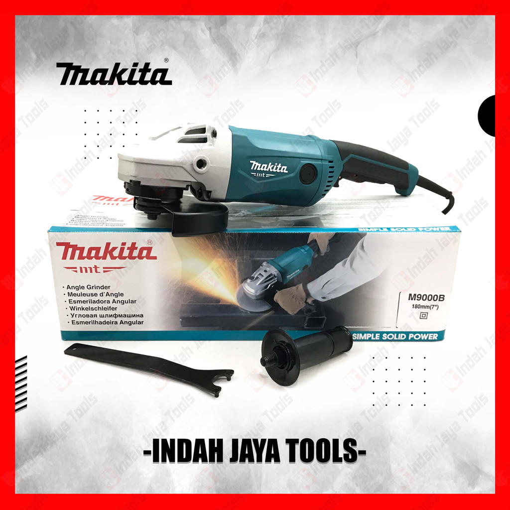 MAKITA M9000B Mesin Gerinda Tangan 7 Inch Disc Grinder Angle M 9000 B