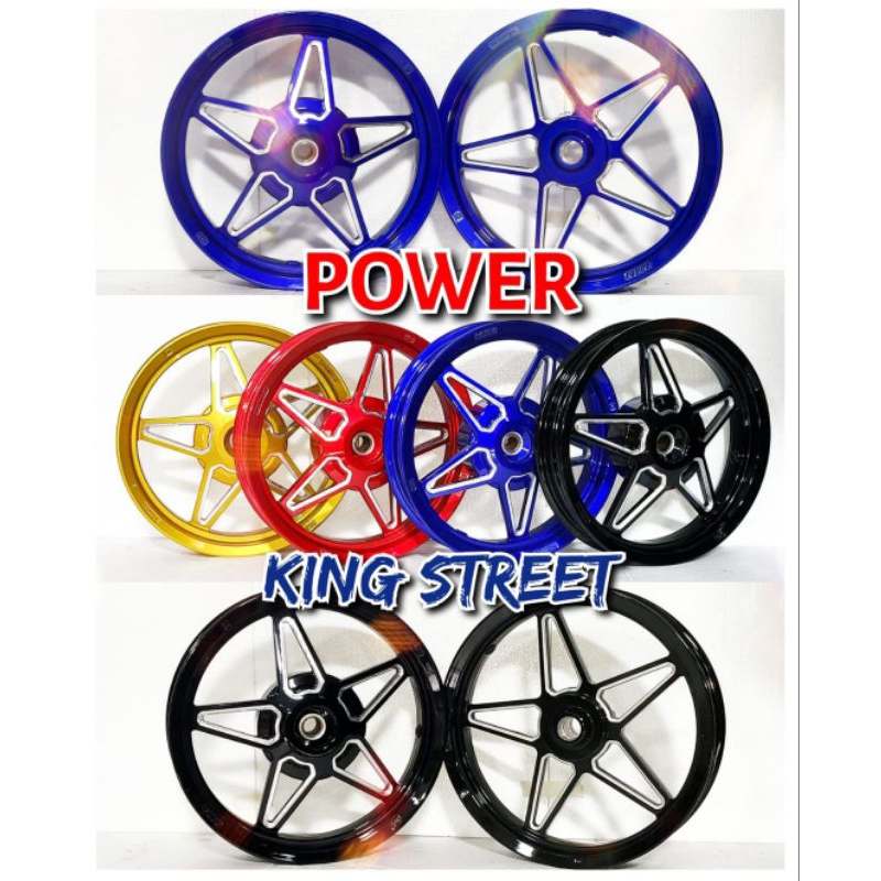 VELG POWER STAR KING STREET BEAT SCOOPY GENIO VARIO 110 VARIO 125 VARIO 150