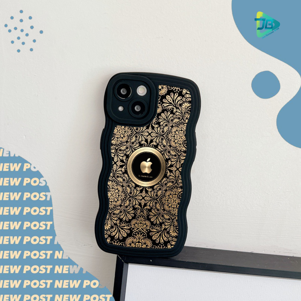 CUSTOM SOFTCASE SILIKON GELOMBANG WAVY CUSTOM MOTIF IPHONE XIAOMI REDMI 4A 4X 5A A1+ 6 6A 8 8A PRO 9 9A 9C 10A 9T 10 5G 2022 10C C40 POCO X3 PRO M3 M5 NOTE 4 4X 5 5A PRIME 7 8 9 10 11 12 PRO JB8834