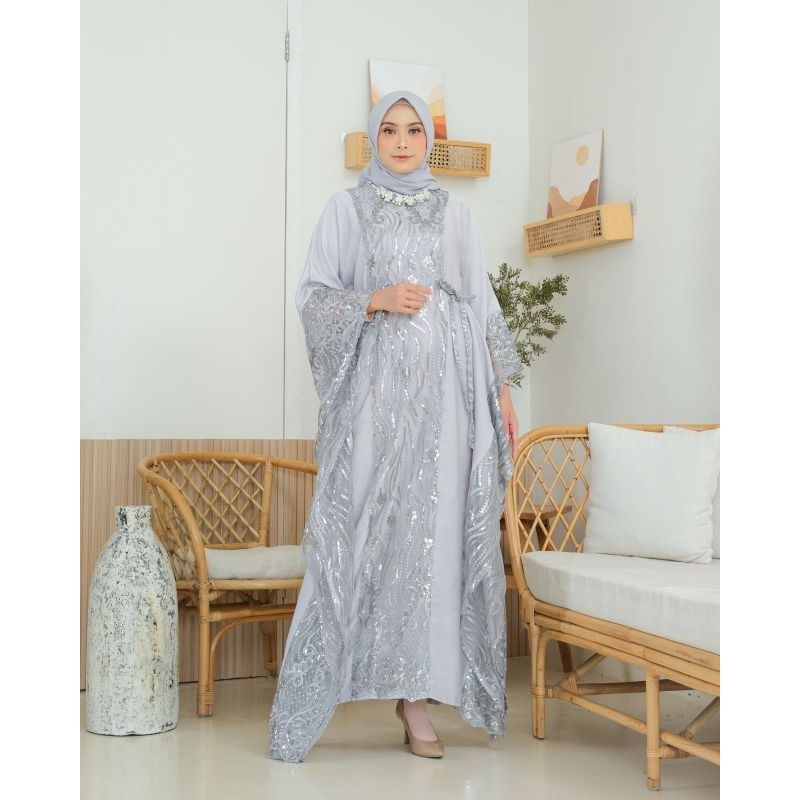 Gamis Kaftan Payet Original Butik