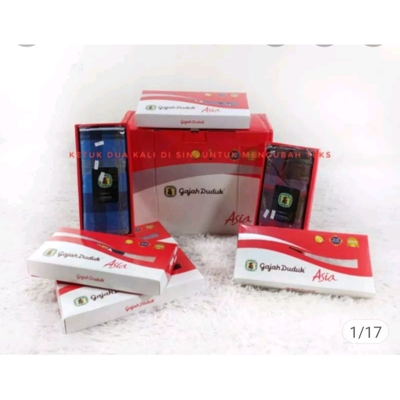 sarung gajah duduk asia. istimewah jadul mantul
