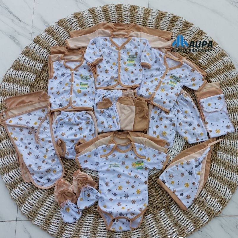 36 PCS Baju bayi Celana Jumper Topi kupluk Gurita Rekat Popok bayi tali Sarung tangan kaki Perlengkapan Lahiran Gift Hadiah Paket