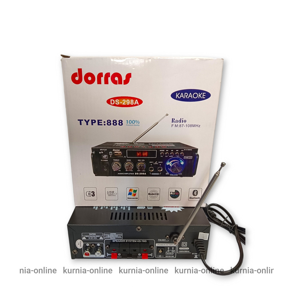 Amplifier mini audio karaoke stereo bluetooth usb radio fm