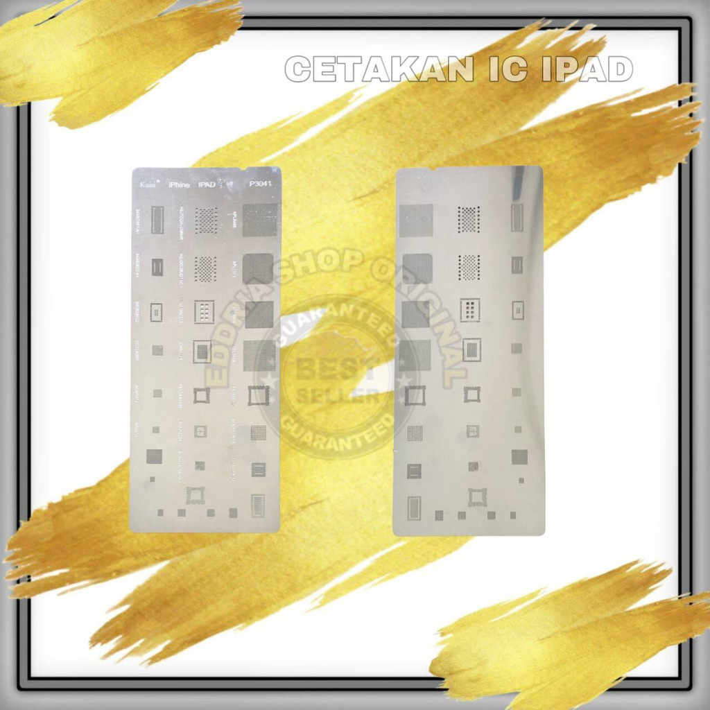 PLAT CETAKAN SET IC IP IPAD