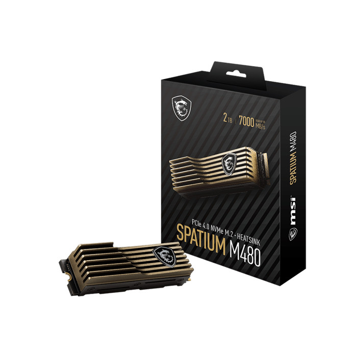 SSD MSI SPATIUM M480 HS 2TB PCIe 4.0 NVMe M.2 | ITECHBALI