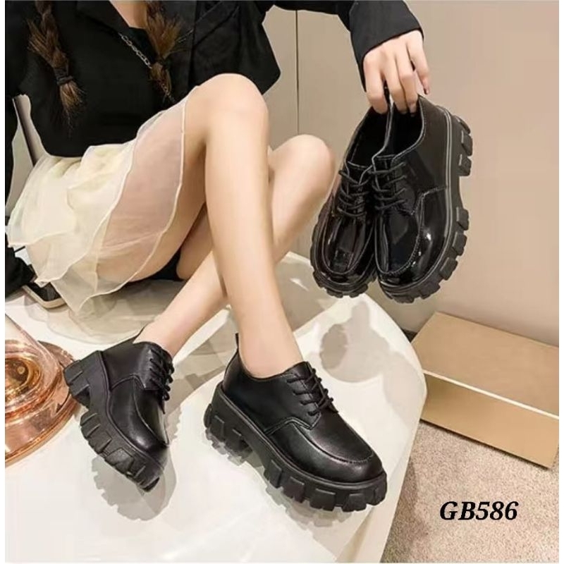 Sepatu Pantofel Boat Wanita fashion korea GB586