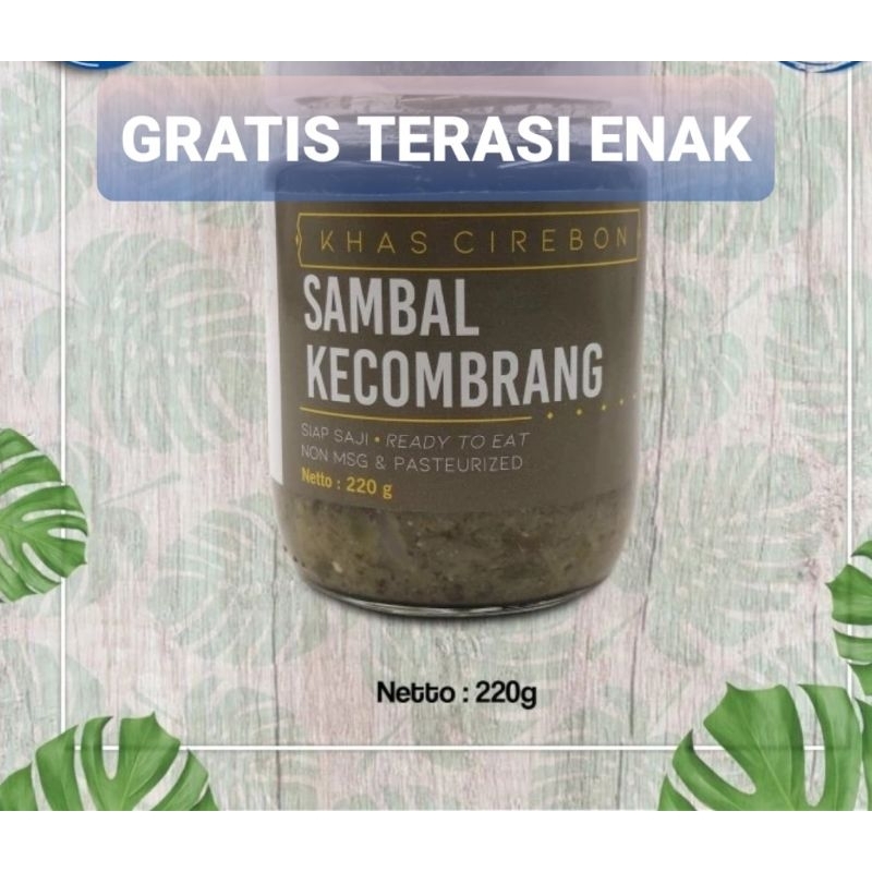 

Sambel kecombrang hijau 220gram GRATIS terasi ENAK khas cirebon