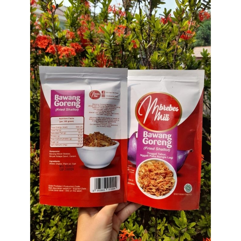 

Bawang Goreng Brebes Premium Mbrebes Mili
