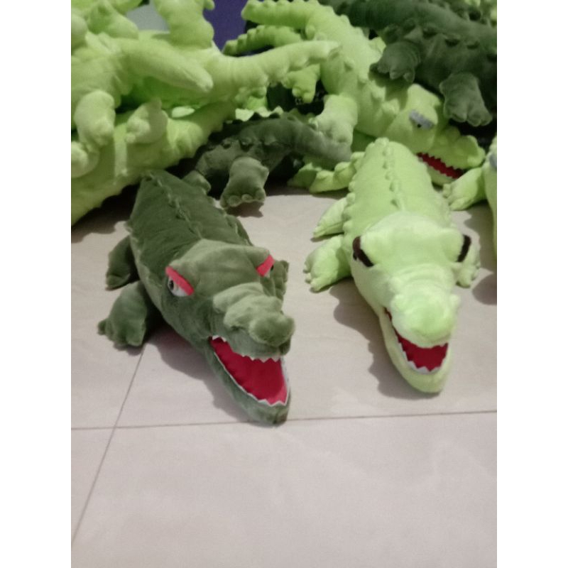 Boneka buaya/boneka crocodile ukuran 65cm mainan anak murah