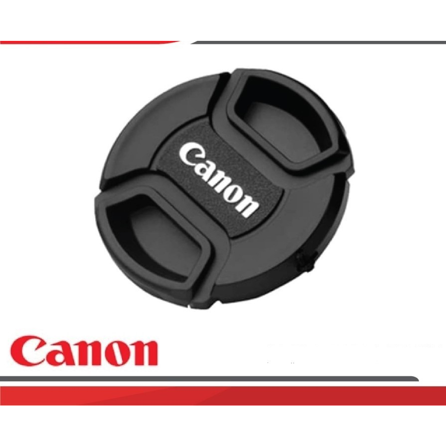 Lens cap tutup lensa mirrorless canon m10 m100 m3 m6 m50 15-45mm 49mm