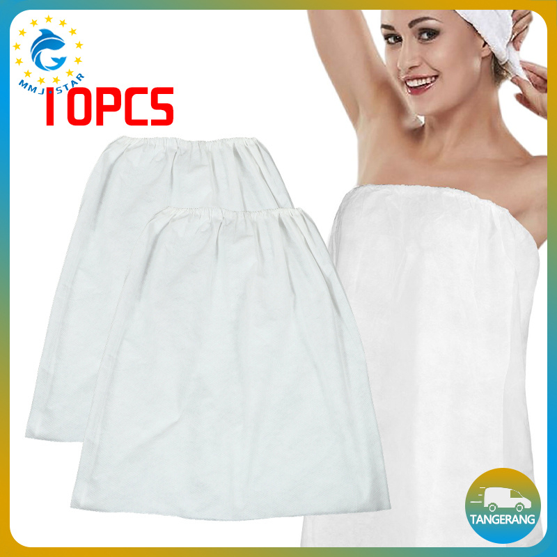 【10 PCS】Spa Skirt/Disposable Wanita Baju Pijat/Massage Skirt/Rok Spa